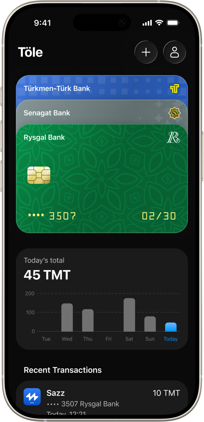 Töle app shown on phone